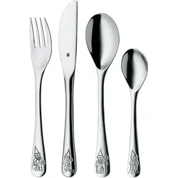 WMF Kinderbesteck 4-teilig Zwerge - silber