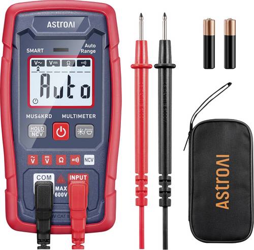 Astro AI Hand-Multimeter digital CAT II 600V Anzeige (Counts): 4000