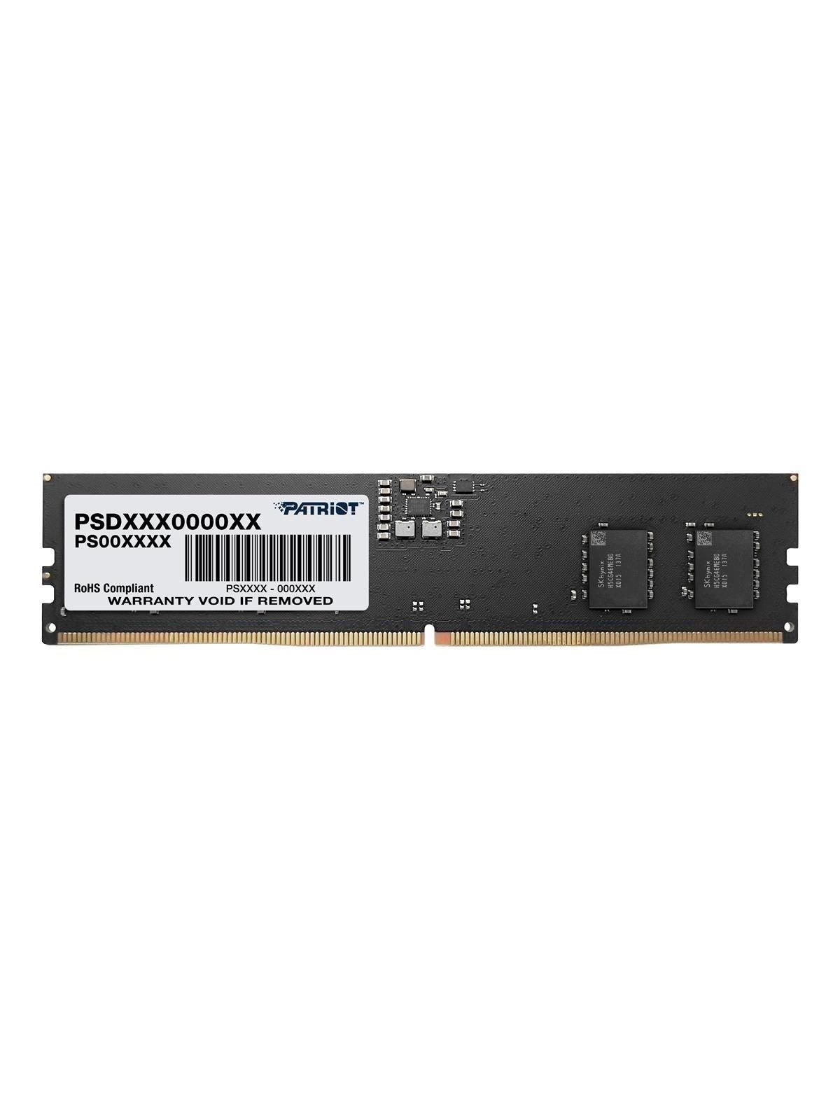 Patriot Signature Line DDR5-5600 - 16GB - CL46 - Single Channel (1 pcs) - Schwarz