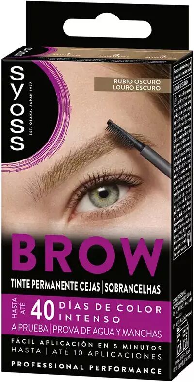 Syoss Permanent Brow Tint for Eyebrows Dark blonde