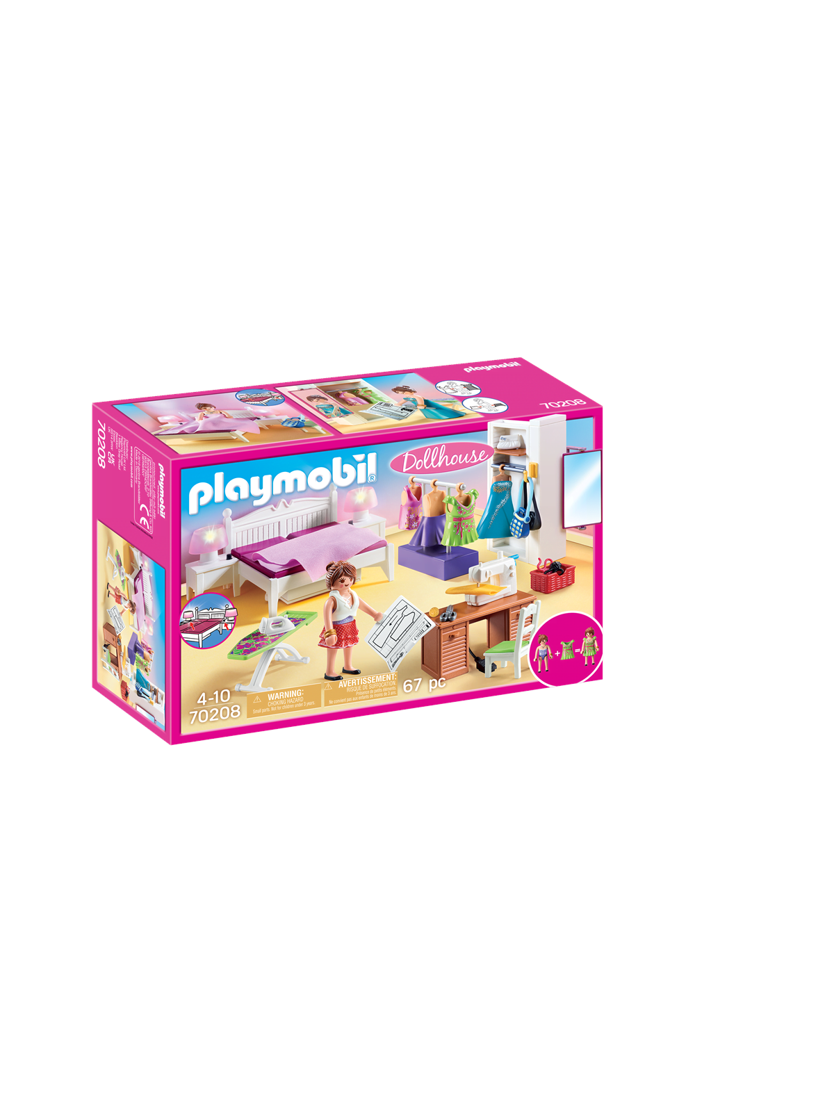 Playmobil Dollhouse - Schlafzimmer mit Nähecke