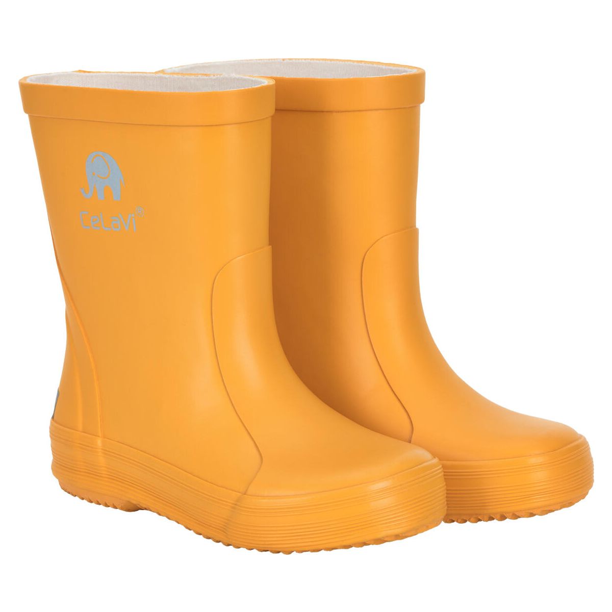 Celavi Basic Wellies -solid mineral yellow (372) 27 1147-372-27