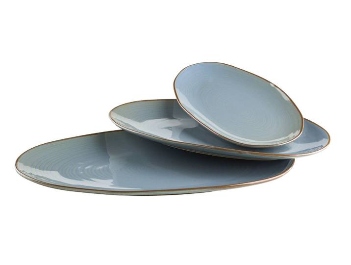 Servierplatte MÄSER Nottingham , blau, Servierplatten, Servierplatte