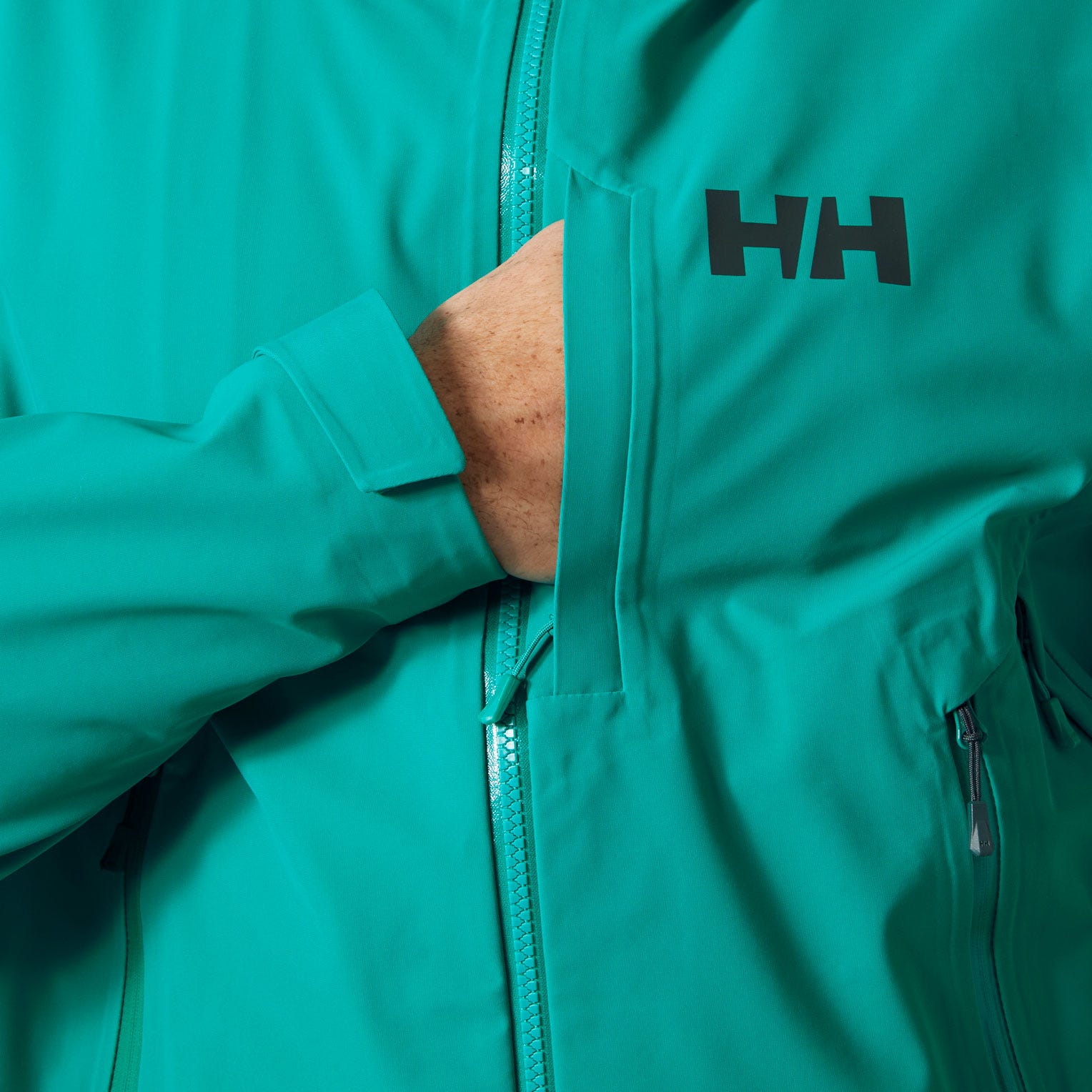 Helly Hansen Men's Verglas Backcountry Ski Shell Jacket - Green - S