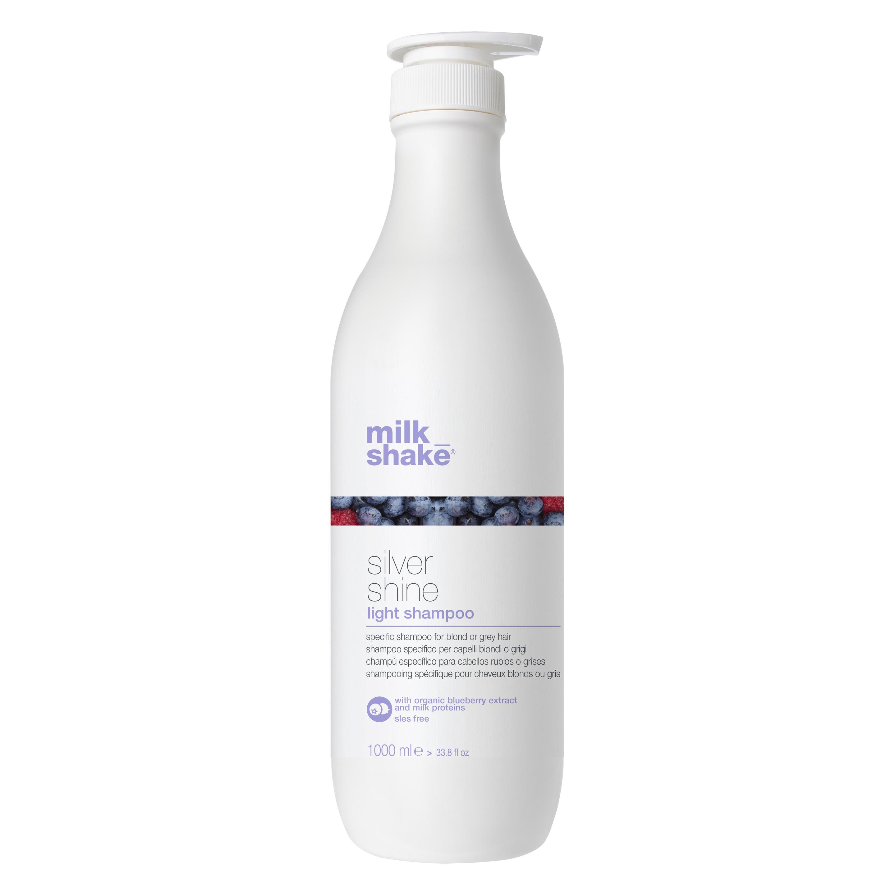 Milk_Shake Silver Shine Light Shampoo 1000 ml (Flüssiges Shampoo, 1000 ml) (11,205)