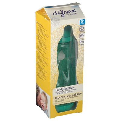 Difrax Handgreepfles Groot 1 St Babyflasche