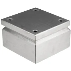 RS PRO, Abzweigdose, IP66 Terminal Box, S/Steel, 150x150x80