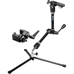 Manfrotto Magic Arm Kit 143 (Stativ Verlängerung), Stativ Zubehör, Schwarz
