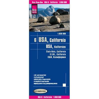 Reise Know-How Landkarte USA 06, Kalifornien (1:850.000), Sonstige von Reise Know-How Verlag Peter Rump, Reise Know-How Verlag Peter Rump GmbH,