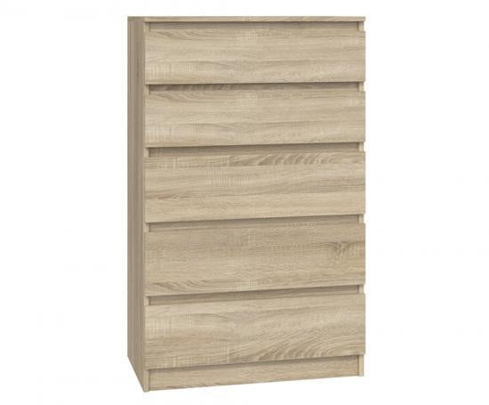Topeshop M5 SONOMA Kommode minimalist B: 109,5 cm, H: 70 cm, D: 40 cm