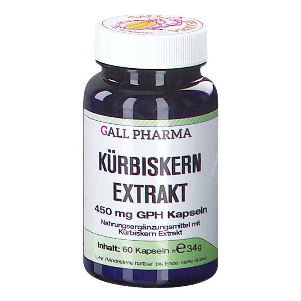 Hecht-Pharma GmbH Kürbiskern Extrakt 450 mg Gph Kapseln 13425793