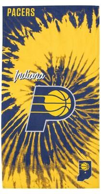 NBA 720 Pacers Pyschedlic Beach Towel - 30x60