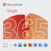 Office M365 Single1 Person , Office-Software Deutsch, 1 Jahr für PC und MAC