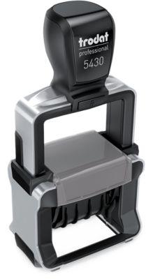 trodat Bürostempel 5430L, Datumsstempel mit 3 auswechselbaren Bürotexten