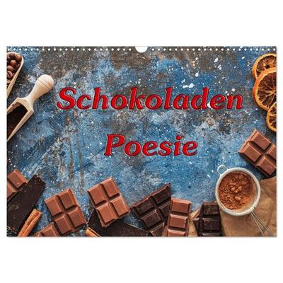 Schokoladen-Poesie (Wandkalender 2027 DIN A3 quer), CALVENDO Monatskalender