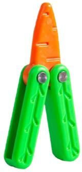 Inspire Essentials Carrot Fidget Toy Gravity Flip Stress Relief Desk Toy Novelty Gift 14