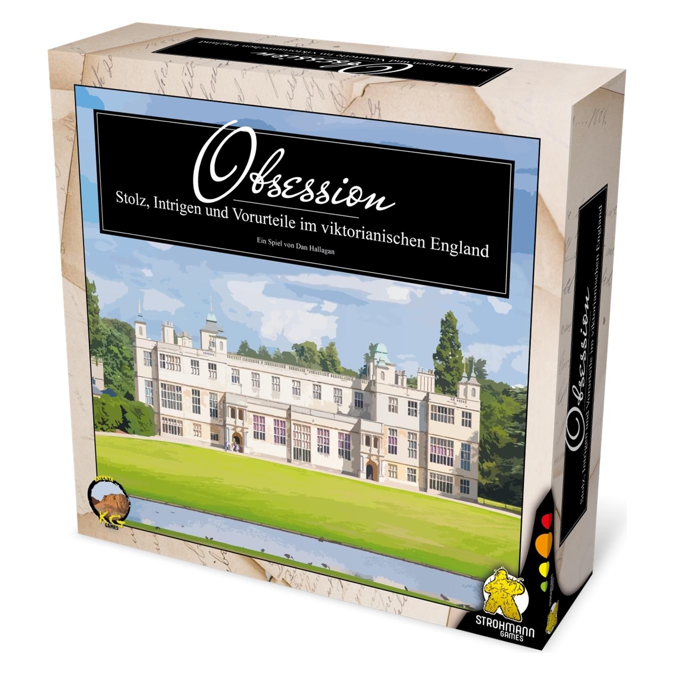 Strohmann Games Obsession, Brettspiel, für 1-4 Spieler, ab 14 Jahren (DE-Ausgabe) (Deutsch, 1 - 4 Spieler) (STRD0020)