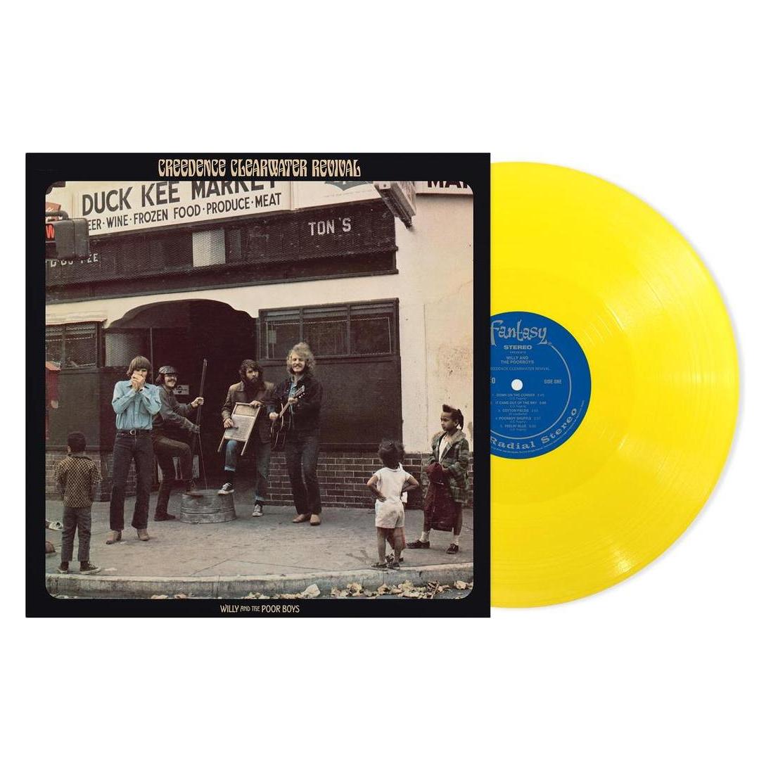 Concord Records WILLY AND THE POOR BOYS (COLV) (YLW) (RMST) (Creedence Clearwater Revival) (00888072643710)
