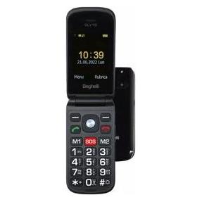 Beghelli Lifesaver Phone SLV15 6,1 cm (2,4') 87 g Schwarz Telefon für ältere Menschen (2.40", 1.30 Mpx) (9137)