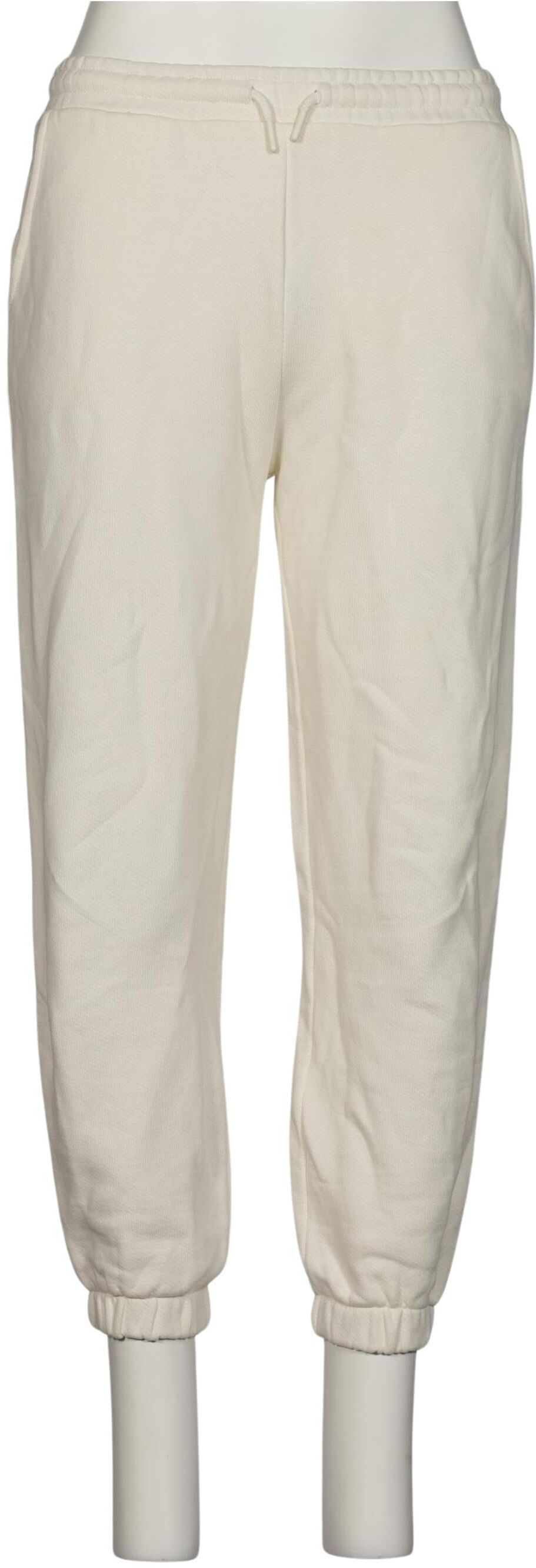 Karo Kauer Damen Stoffhose, Cremeweiß, Gr. XS, Baumwolle - Second Hand