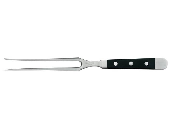 Güde Messer Solingen Fleischgabel Alpha, 18 cm - CVM-Messerstahl - Griffschalen Hostaform
