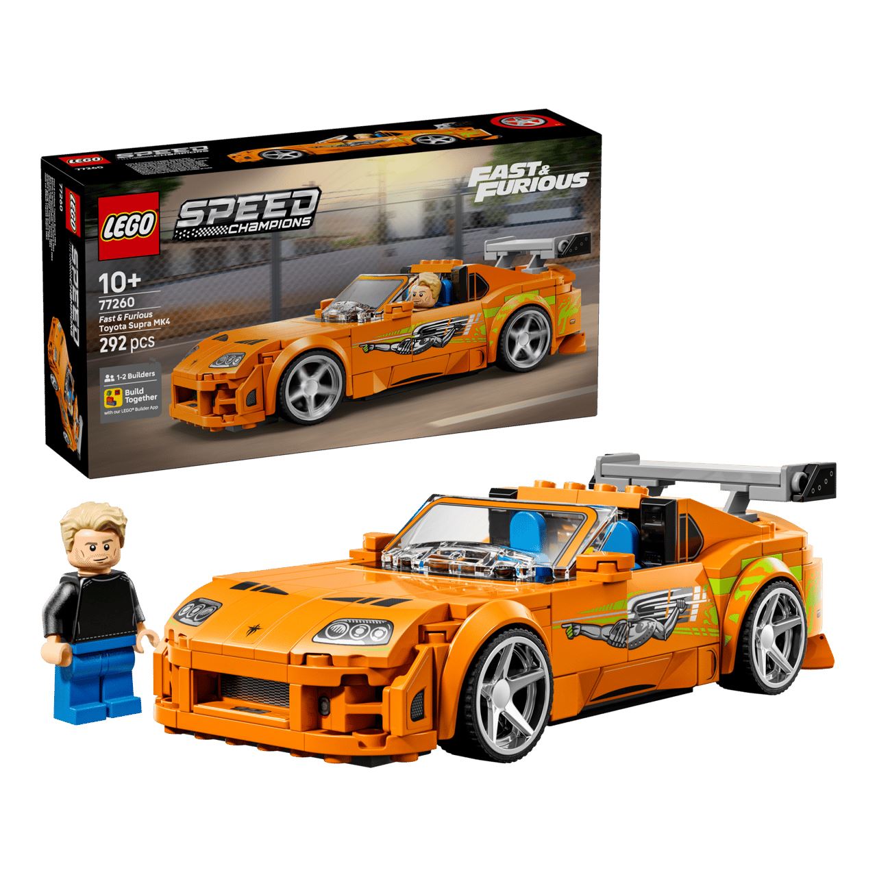 LEGO Speed Champions 77260 The Fast and The Furious Toyota Supra MK4