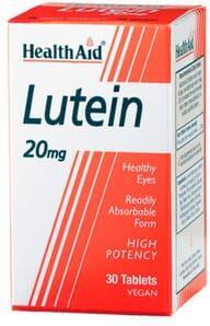 Health Aid Luteina 20 mg 30 Tabs