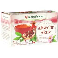 BAD Heilbrunner Kräutertee Abwehr Aktiv 20 St