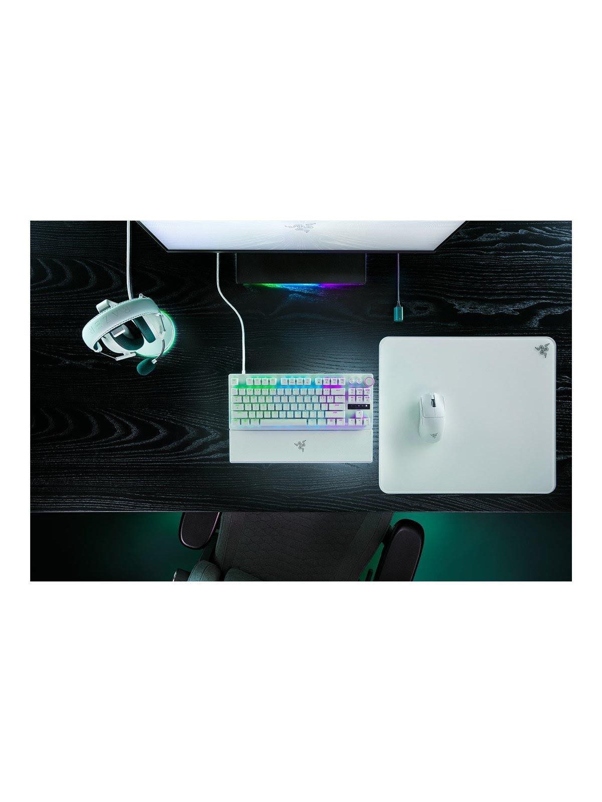 Razer Huntsman V3 Pro TKL - Analog Optical Gen-2 - Gaming Tastatur (TKL) - 80% - Englisch (US) - Weiss