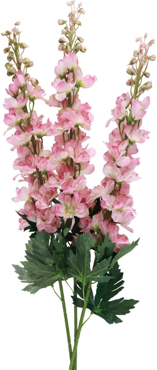 Viana Delphinium kunstroze 82 cm 3 stuks