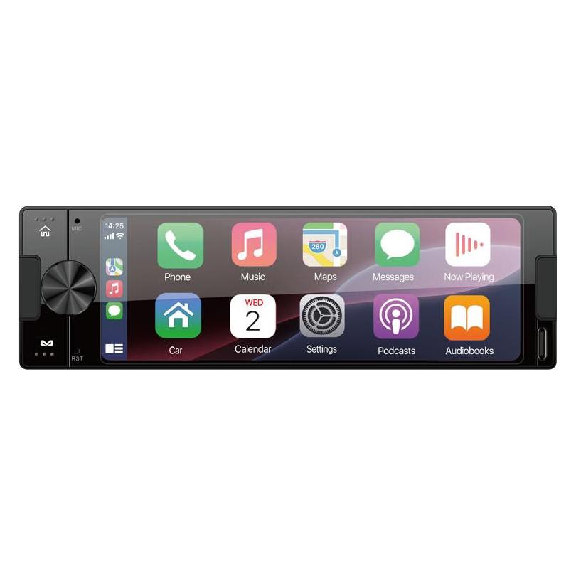 Ampire Smartphone 1DIN Radio, 6.38 zoll Display,DAB, Wireless Apple CarPlay - Android (Android Auto, Apple Carplay) (CPR60)