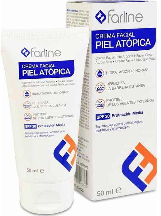 Farline Crema Facial Piel Atopica Spf20 50 ml