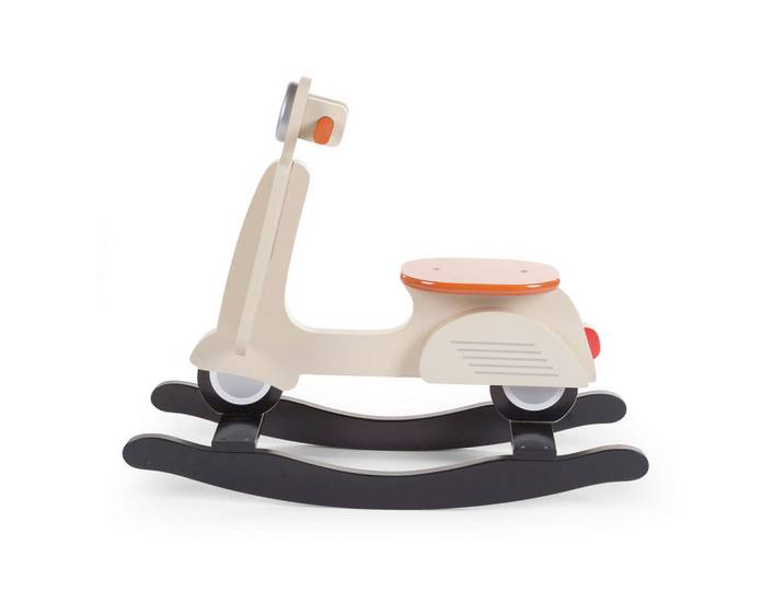 Childhome Schaukeltier Schaukelroller Cwrscr Cream, Creme, 25x57x70 cm, Haltegriffe, Spielzeug, Babyspielzeug, Schaukeltiere & Hüpftiere