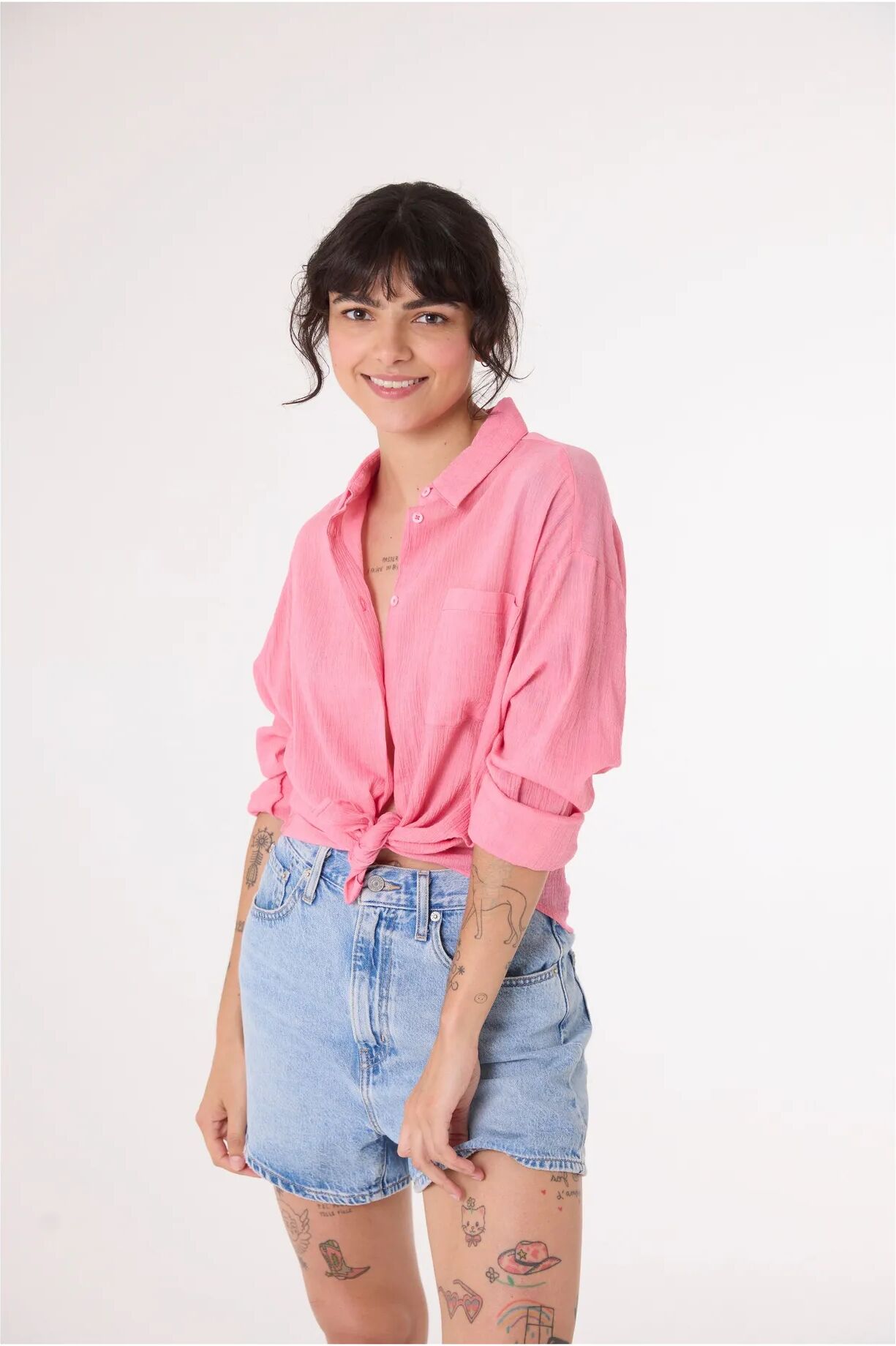 Sacrécoeur Chemise Elisa Rose S