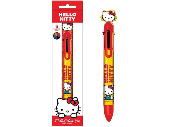 6-Farben-Stift HELLO KITTY