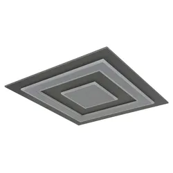 Globo Lighting Deckenleuchte   , schwarz , Maße (cm): B: 60 H: 4,6
