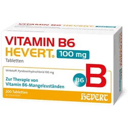VITAMIN B6 HEVERT 100 mg Tabletten 200 St