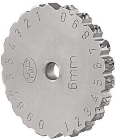 PICKARDT Schlagrad 0 - 9 Schrifthöhe 6mm (1616)
