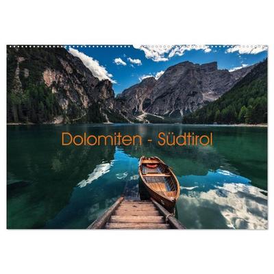 Dolomiten - Südtirol (Wandkalender 2026 DIN A2 quer), CALVENDO Monatskalender