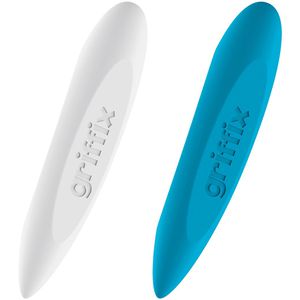 Pelikan Radiergummi griffix, 605311, für Bleistifte, aus Kautschuk, 2 Stück