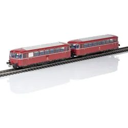 Märklin 38980 H0 Schienenbus mit Steuerwagen Baureihe 798 und 998