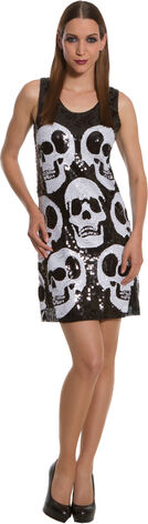 Kleid "Totenkopfbraut"