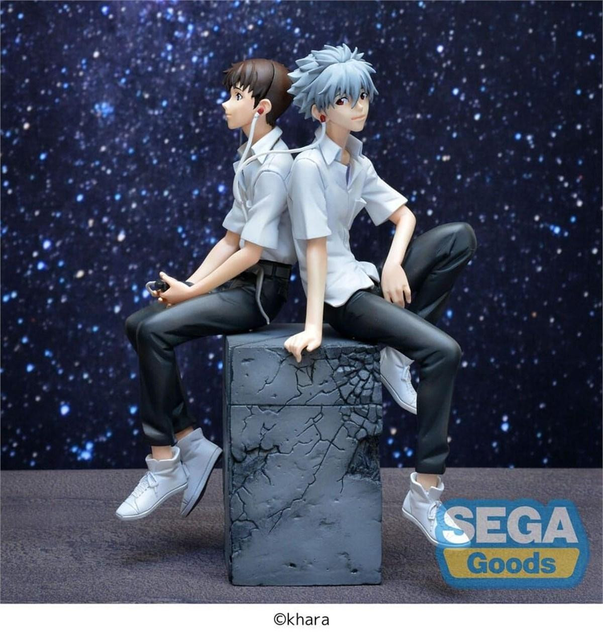 Sega Figuur Shinji & Kaworu uit de Rebuild of Evangelion serie