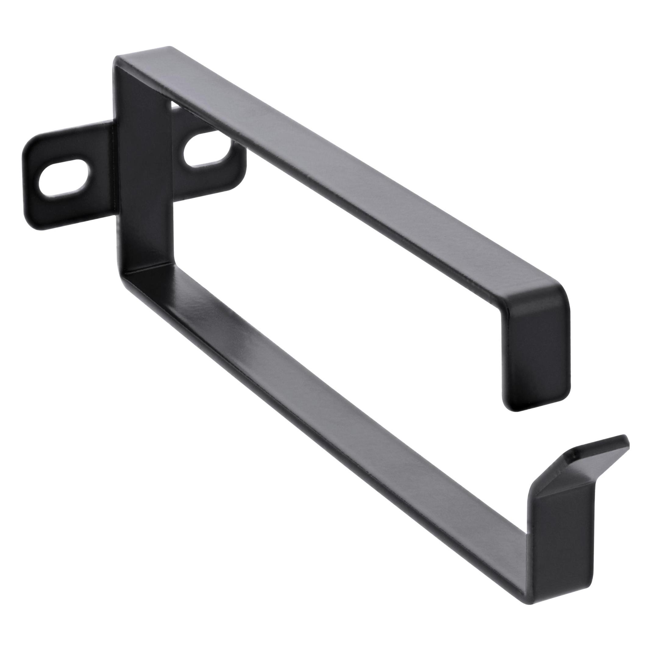 InLine Kabelbügel, Metall, 40x129mm schwarz (19110U)