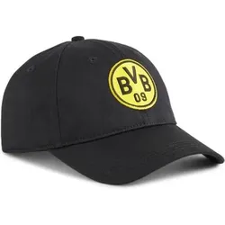 Puma Herren Caps He/Uni BVB Team Cap, Größe OSFA in Schwarz Schwarz