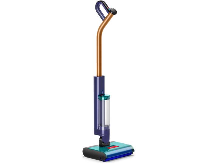 DYSON Nass-Trocken-Sauger Clean+Wash Hygiene, Nass- und Trockenreiniger , blau (nachtblau, kupfer), B:28cm H:109,6cm T:24,4cm, Mehrzwecksauger, Dysons hygienisches, filterloses System, Nass-Trocken-Sauger