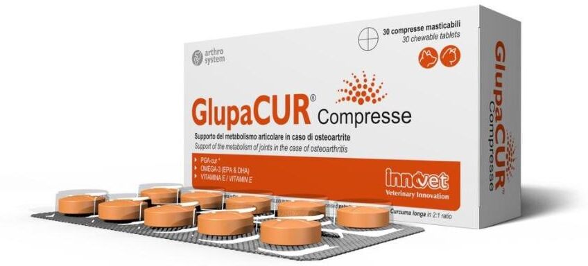 INNOVET GlupaCur Compresse per Cane e Gatto 30CP