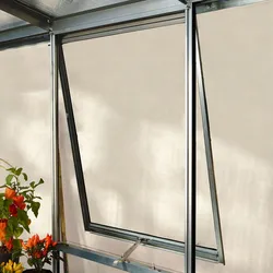 Vitavia Seitenfenster "V" für Vitavia Gewächshäuser,schwarz,