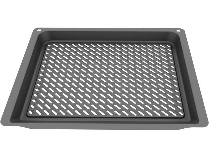 SIEMENS Backblech HZ629070 , grau (anthrazit), B/H/T: 45,5cm 3,4cm x 37,5cm, Backbleche, AirFry Backblech, Backblech