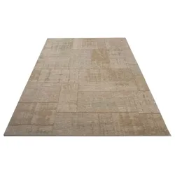 Vintage-Teppich Perugia Mischgewebe Soft Green 140 x 200 cm